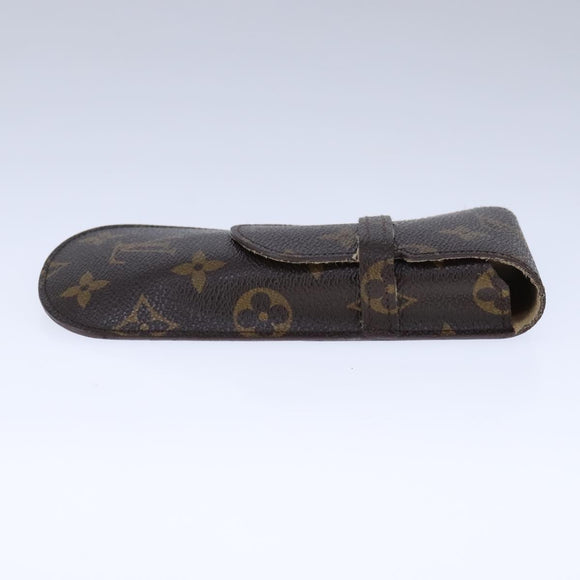 LOUIS VUITTON Monogram Etui Lunette Rabat Glasses Case M62970 LV Auth ac3420