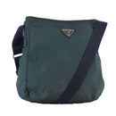 PRADA Shoulder Bag Nylon Navy Auth ac3437-1