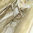 PRADA Hand Bag Nylon Beige Auth ac3438-18