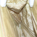 PRADA Hand Bag Nylon Beige Auth ac3438-19