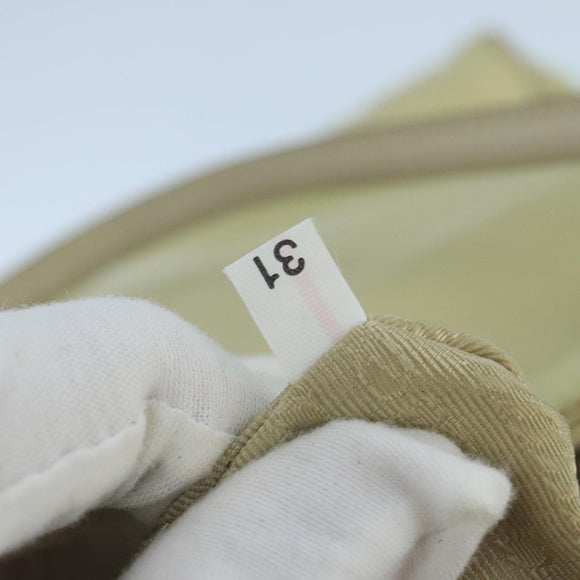 PRADA Hand Bag Nylon Beige Auth ac3438