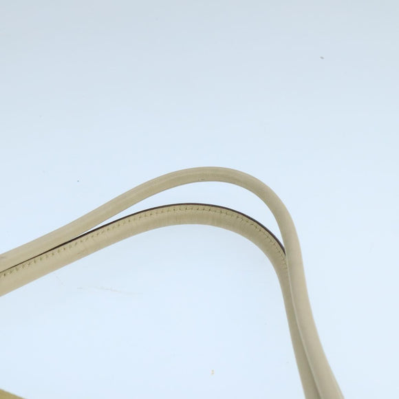 PRADA Hand Bag Nylon Beige Auth ac3438