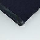 GUCCI Micro GG Canvas Shoulder Bag Navy Auth ac3454-13