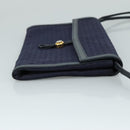 GUCCI Micro GG Canvas Shoulder Bag Navy Auth ac3454-3