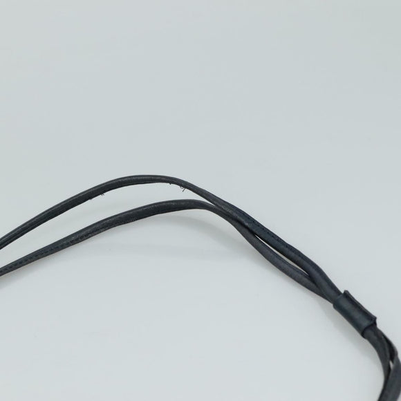 GUCCI Micro GG Canvas Shoulder Bag Navy Auth ac3454