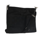 GUCCI GG Canvas Shoulder Bag Black 001 3283 Auth ac3471-1