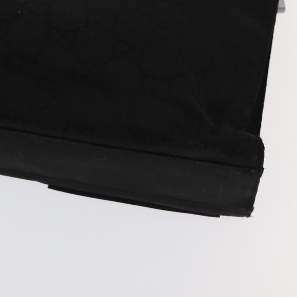 GUCCI GG Canvas Shoulder Bag Black 001 3283 Auth ac3471