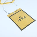 FENDI Pecan Canvas Key Holder Black Brown Auth ac3485-7