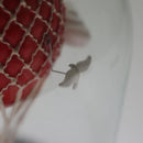 LOUIS VUITTON Snow Globe Balloon VIP Only Clear Red LV Auth ac3487-15