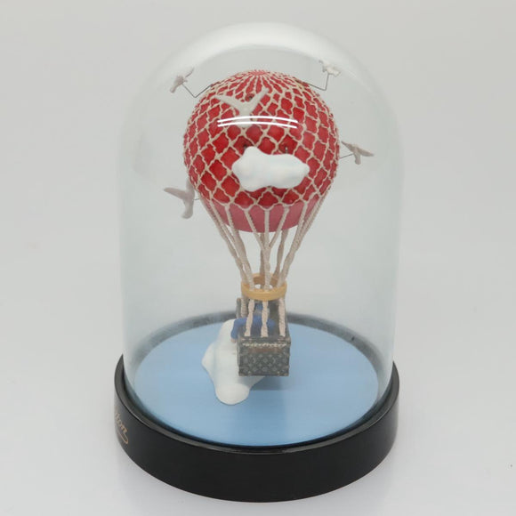 LOUIS VUITTON Snow Globe Balloon VIP Only Clear Red LV Auth ac3487
