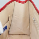 BURBERRY Nova Check Blue Label Hand Bag Canvas Beige Auth ac3491-16