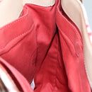 BURBERRY Nova Check Blue Label Hand Bag Canvas Beige Auth ac3492-16