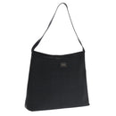 BURBERRY Nova Check Shoulder Bag PVC Black Auth ac3493-1