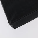 BURBERRY Nova Check Shoulder Bag PVC Black Auth ac3493-14