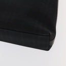 BURBERRY Nova Check Shoulder Bag PVC Black Auth ac3493-15