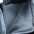 BURBERRY Nova Check Shoulder Bag PVC Black Auth ac3493-12