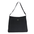 BURBERRY Nova Check Shoulder Bag PVC Black Auth ac3493-13