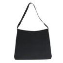 BURBERRY Nova Check Shoulder Bag PVC Black Auth ac3493-2