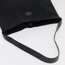 BURBERRY Nova Check Shoulder Bag PVC Black Auth ac3493-7