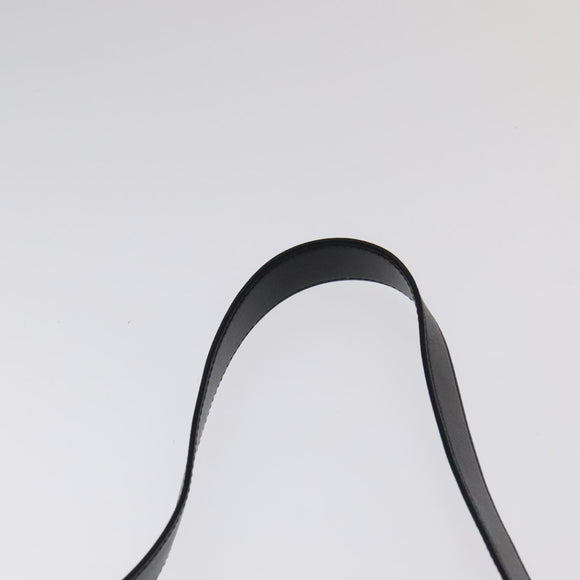 BURBERRY Nova Check Shoulder Bag PVC Black Auth ac3493