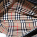 Burberrys Shoulder Bag Leather Black Auth ac3508-11