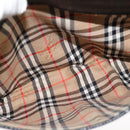 Burberrys Shoulder Bag Leather Black Auth ac3508-20