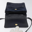 GUCCI Shoulder Bag Suede Navy Auth ac3533-10