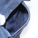 GUCCI Shoulder Bag Suede Navy Auth ac3533-21