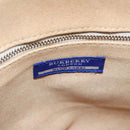 BURBERRY Blue Label Hand Bag Canvas Black Auth ac3538-10