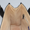 BURBERRY Blue Label Hand Bag Canvas Black Auth ac3538-19
