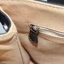BURBERRY Blue Label Hand Bag Canvas Black Auth ac3538-20