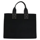 BURBERRY Blue Label Hand Bag Canvas Black Auth ac3538-2