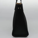 BURBERRY Blue Label Hand Bag Canvas Black Auth ac3538-4