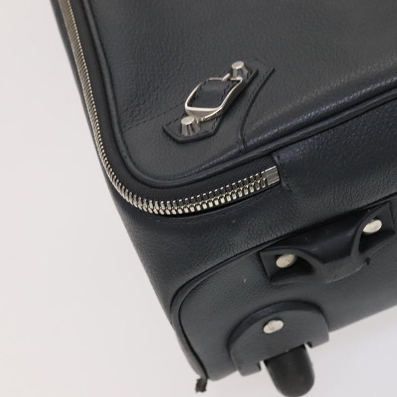 BALENCIAGA Carry case Leather Gray 235225 Auth ac3540