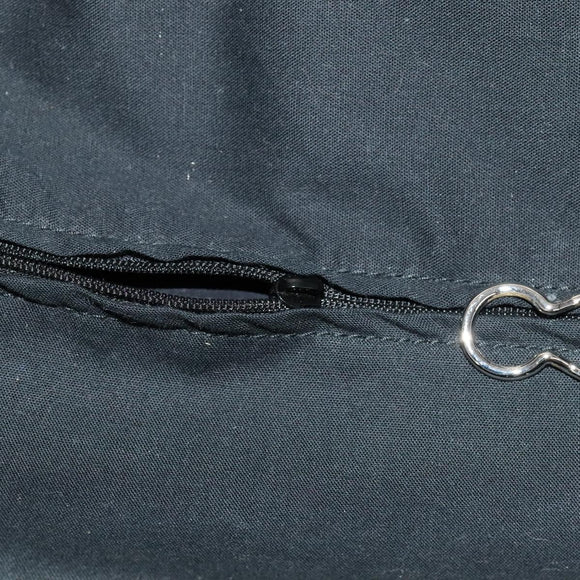 BALENCIAGA Carry case Leather Gray 235225 Auth ac3540