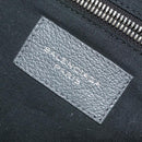 BALENCIAGA Carry case Leather Gray 235225 Auth ac3540-28