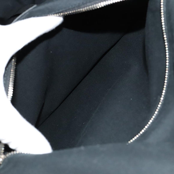 BALENCIAGA Carry case Leather Gray 235225 Auth ac3540