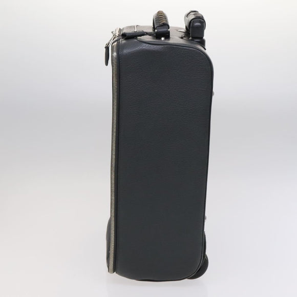 BALENCIAGA Carry case Leather Gray 235225 Auth ac3540