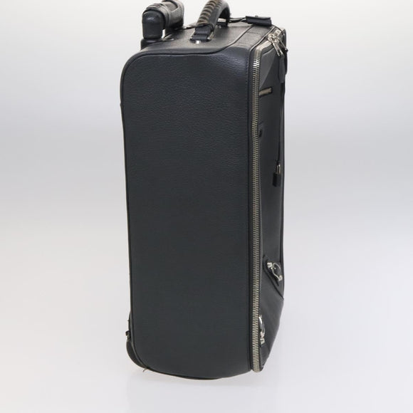 BALENCIAGA Carry case Leather Gray 235225 Auth ac3540