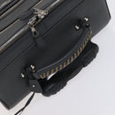 BALENCIAGA Carry case Leather Gray 235225 Auth ac3540-8