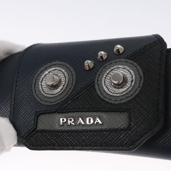 PRADA Sunglass Case Safiano Navy Auth ac3547