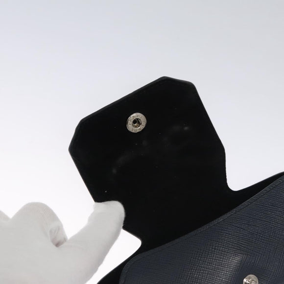 PRADA Sunglass Case Safiano Navy Auth ac3547