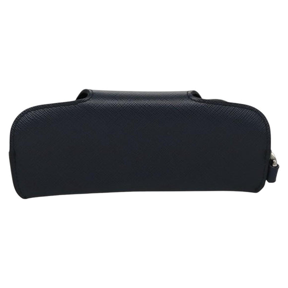 PRADA Sunglass Case Safiano Navy Auth ac3547