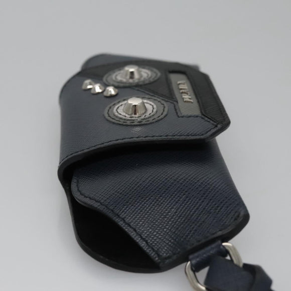 PRADA Sunglass Case Safiano Navy Auth ac3547