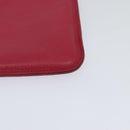 PRADA iPad Case Safiano leather Pink Auth ac3551-14