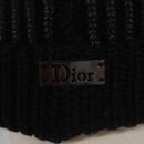 Christian Dior Cap Wool Black Auth ac3556V-6