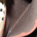 Burberrys Nova Check Boston Bag PVC Leather 2way Beige Auth ac3563-21