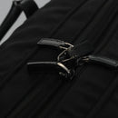 GUCCI Boston Bag Nylon Black Silver 012 0393 12 001553 Auth ac3569-9