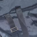 GUCCI Boston Bag Nylon Schwarz Silber 012 0393 12 001553 Auth ac3569-21