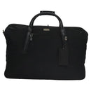 GUCCI Boston Bag Nylon Schwarz Silber 012 0393 12 001553 Auth ac3569-13